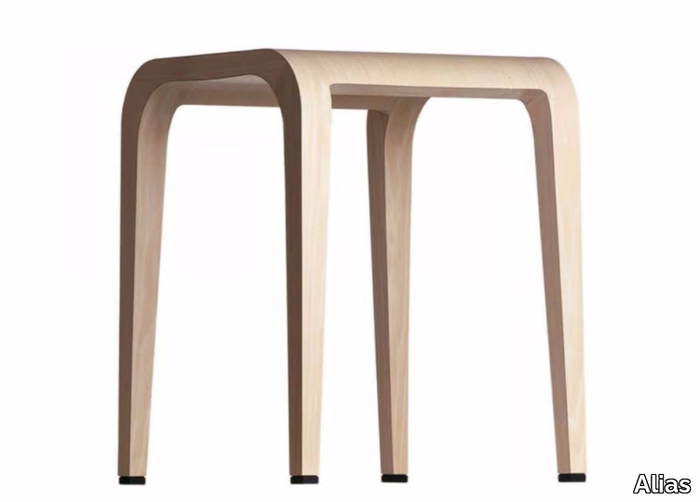 LALEGGERA STOOL - 310 - Wooden stool _ Alias