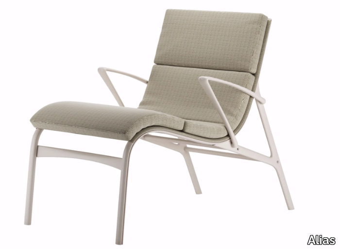 ARMFRAME SOFT - 463 - Fabric armchair with armrests _ Alias