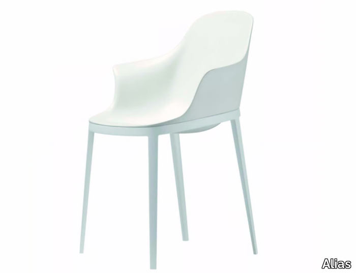 ELLE ARM - 073 - Polyurethane chair with armrests _ Alias