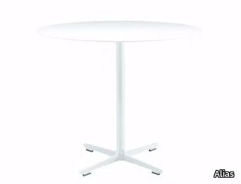 CROSS TABLE - 573_O - Round table with 4-star base _ Alias