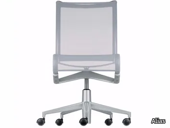 ROLLINGFRAME+ - 456 - Swivel height-adjustable office chair with castors _ Alias