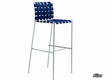 TAGLIATELLE HIGH STOOL - 719_O - Chair with footrest _ Alias