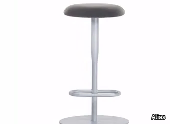 ATLAS STOOL - 760 - Swivel high stool with footrest _ Alias