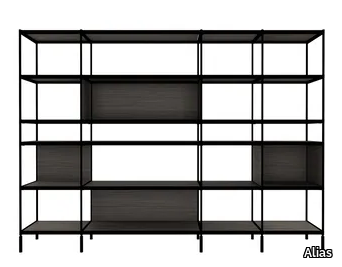 SEC - LIB015 - Open freestanding office shelving _ Alias