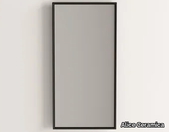 SPECCHIO - Rectangular framed wall-mounted mirror _ Alice Ceramica