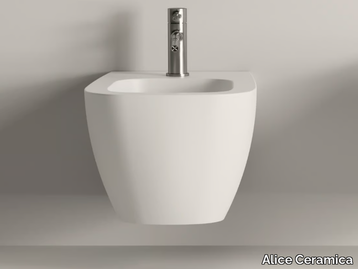 WUNDER - Wall-hung ceramic bidet _ Alice Ceramica