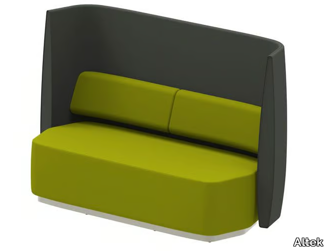 AIRWAVE 13 - High-back 2 seater fabric sofa _ Altek