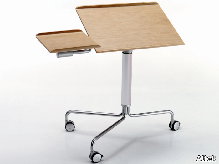 ARCHIMEDE - Folding table with castors _ Altek