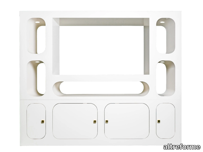 CAROSELLO - Aluminium TV cabinet _ altreforme