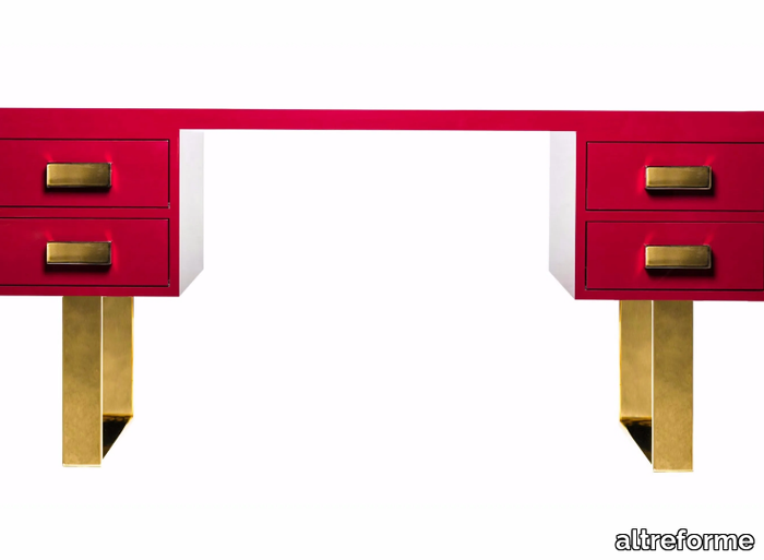 VITTORIALE - Aluminium writing desk _ altreforme