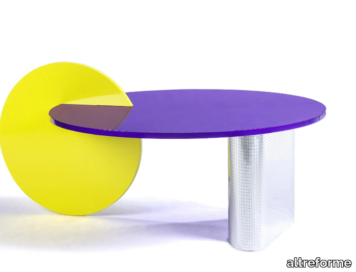 SATURN - Aluminium coffee table _ altreforme