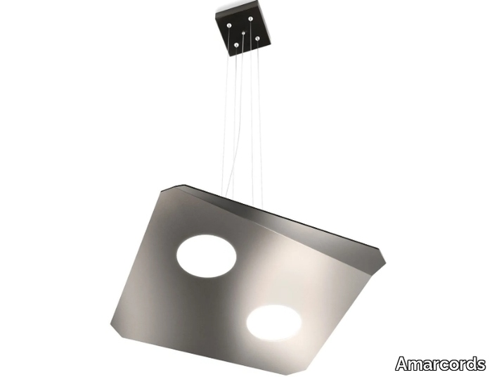 CARD X2 - Aluminium pendant lamp _ Amarcords