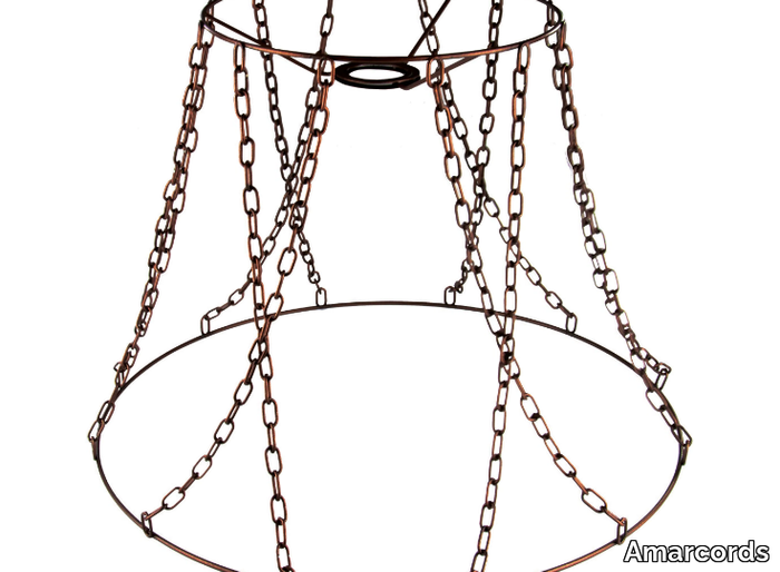 CHAIN BASE - Metal lampshade _ Amarcords