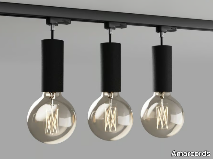 CICCIO E27 - Aluminium track-Light _ Amarcords