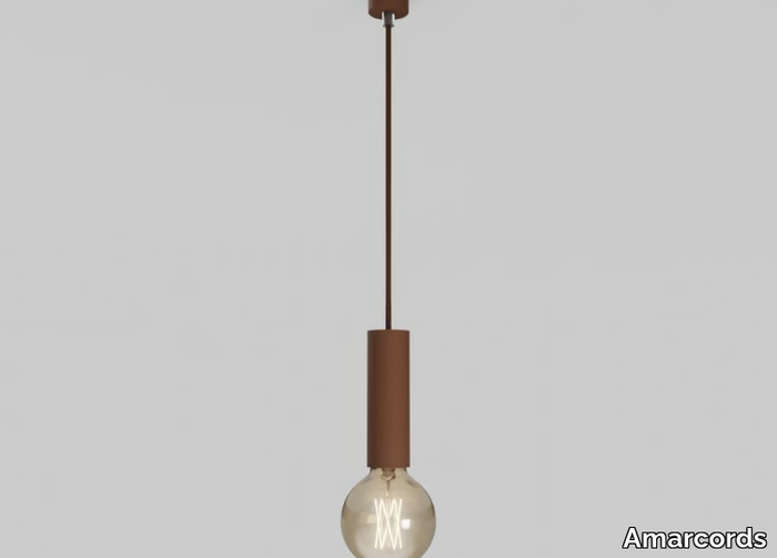 CRICCO 13 - Aluminium pendant lamp with magnetic ceiling rose _ Amarcords