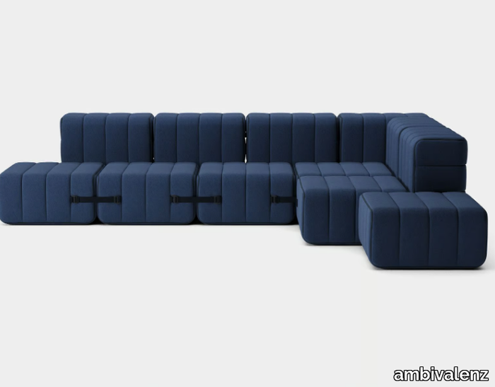 CURT SET 12 - Modular corner fabric sofa _ ambivalenz