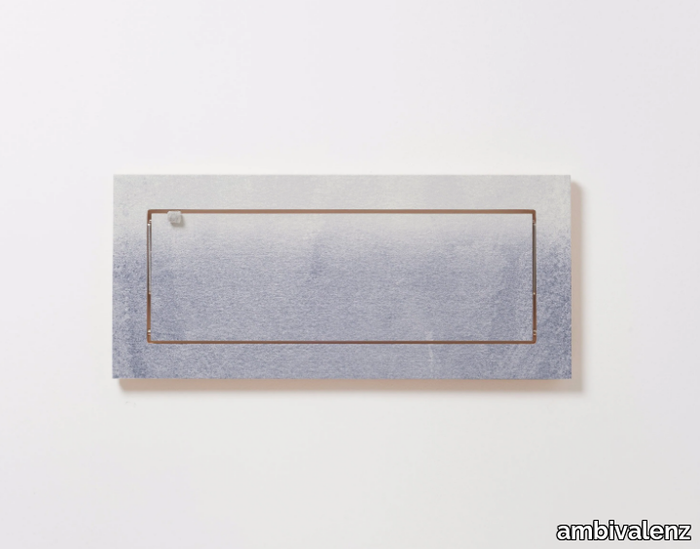 FLÄPPS 60x27x1 - FADING GREY - Folding plywood wall shelf _ ambivalenz