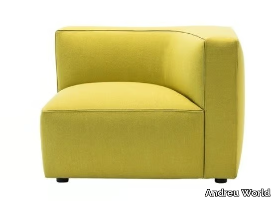 DADO SF0362 / SF0363 - Corner upholstered modular fabric armchair _ Andreu World