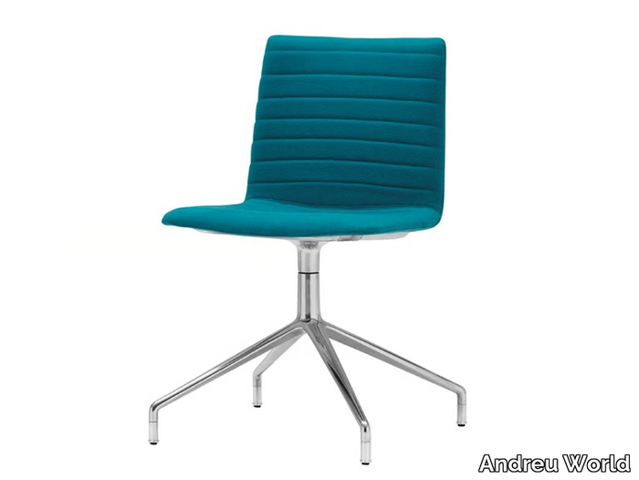 FLEX HIGH BACK SI1638 - Swivel upholstered fabric chair _ Andreu World