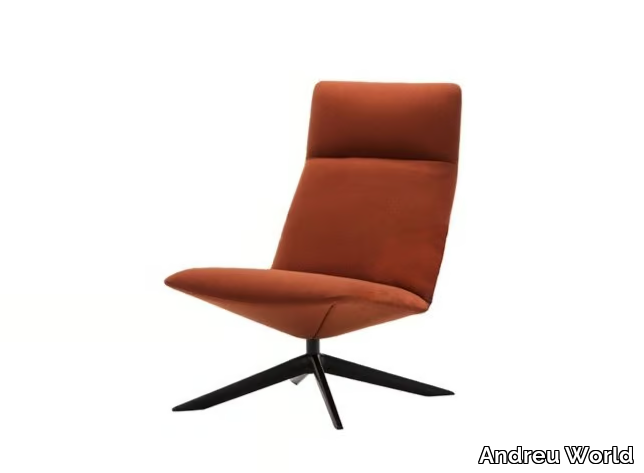 CAPRI LOUNGE BU1699 - Swivel armchair high-back _ Andreu World