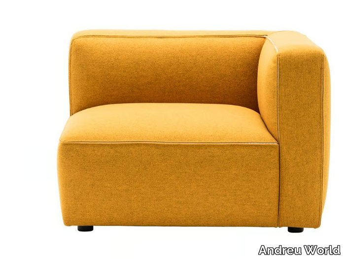 DADO SF0302 / SF0303 / SF0304 / SF0305 - Corner sectional upholstered armchair _ Andreu World