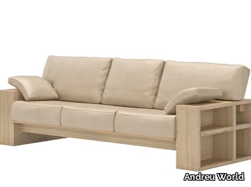 MARIYA SF2245 - 3 seater leather sofa _ Andreu World