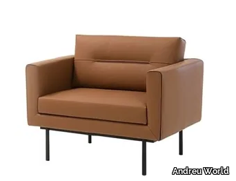 ELEMENT BU0728 - Armchair with armrests _ Andreu World