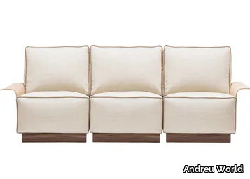 FOREST CLUB SF3032 - 3 seater fabric sofa _ Andreu World