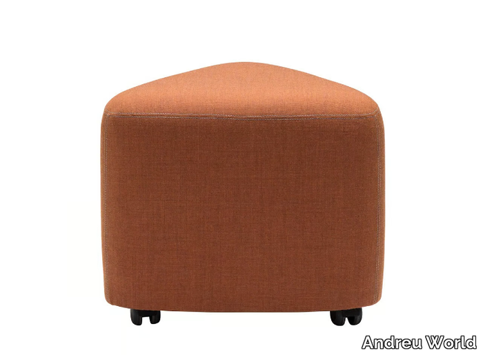 IN OUT OFFICE RS2262 - Fabric pouf with castors _ Andreu World