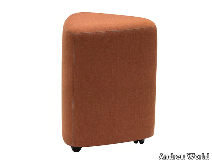 IN OUT OFFICE RS2264 - Fabric pouf with castors _ Andreu World