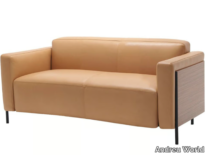 RAP SF1136 - Leather leisure sofa _ Andreu World