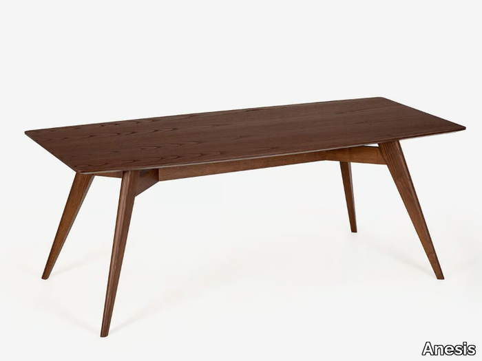 PEKOTO - Rectangular wooden table _ Anesis