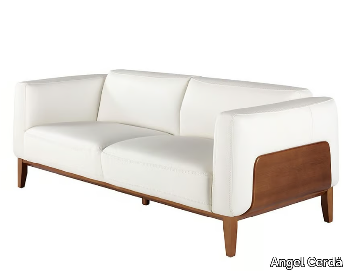 6115 - 3 seater leather sofa _ Angel Cerdá