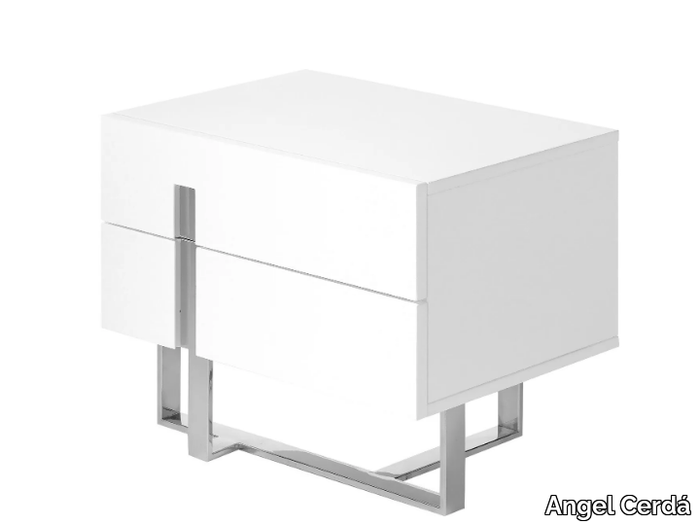 7003 - Rectangular bedside table with drawers _ Angel Cerdá