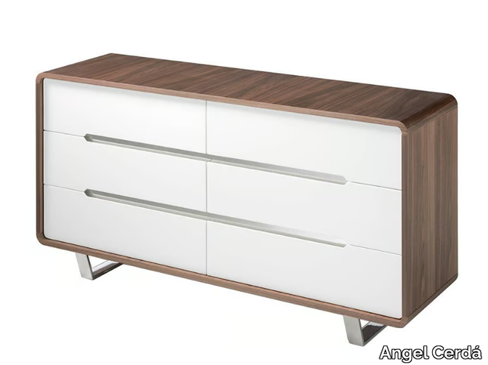 7106 - Walnut chest of drawers _ Angel Cerdá