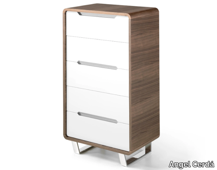 7111 - Walnut chest of drawers _ Angel Cerdá