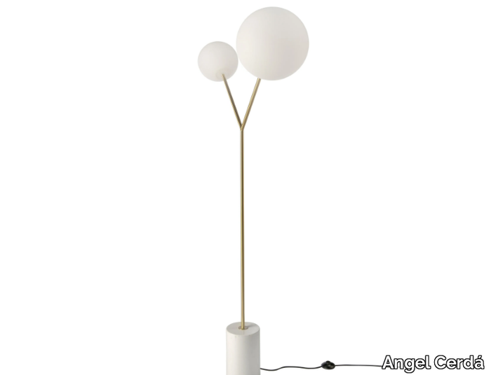 8048 - LED steel floor lamp _ Angel Cerdá