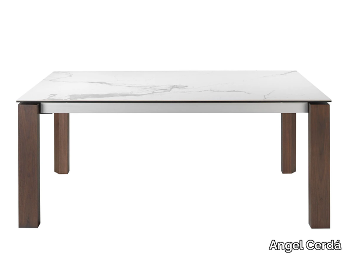 1095 - Extending rectangular porcelain dining table _ Angel Cerdá