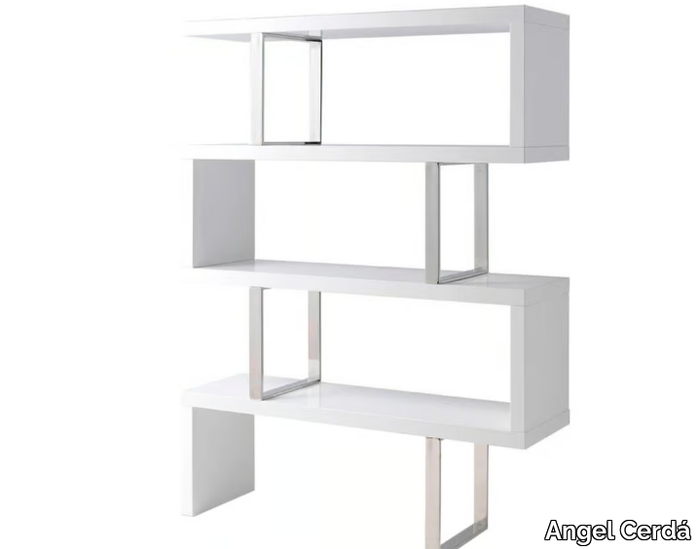 3026 - Open double-sided wooden bookcase _ Angel Cerdá