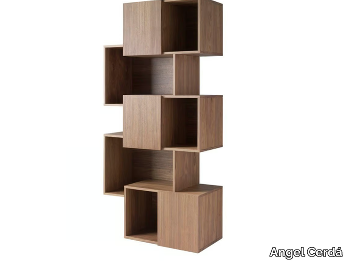 3021 - Modular wooden bookcase _ Angel Cerdá