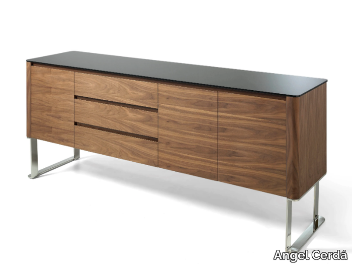 3060 - Walnut sideboard with drawers _ Angel Cerdá