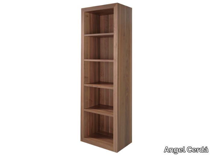 3172 - Open walnut bookcase _ Angel Cerdá