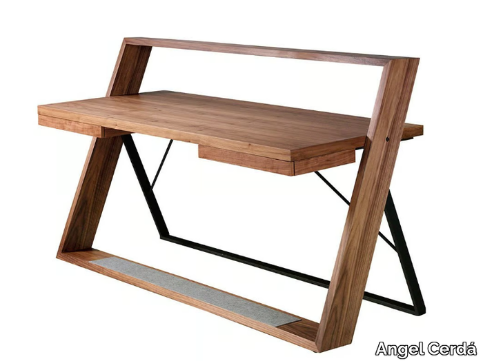 3216 - Rectangular walnut writing desk _ Angel Cerdá