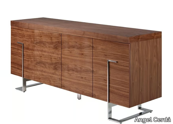 3221 - Walnut sideboard with doors _ Angel Cerdá