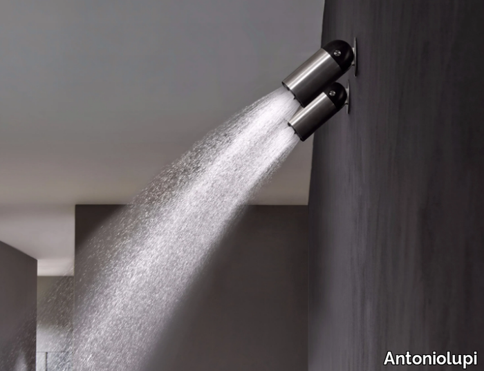 AZIMUT - Adjustable stainless steel overhead shower _ Antoniolupi