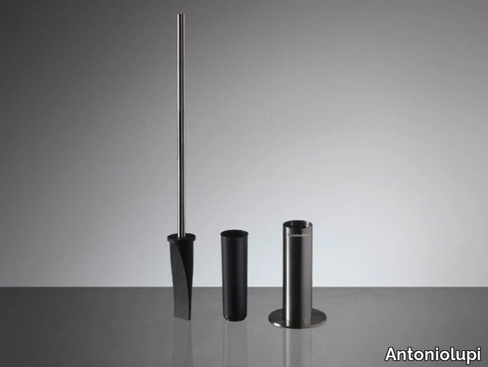 RAPIDO - Stainless steel toilet brush _ Antoniolupi
