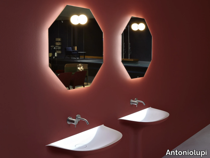 MODULO - Wall-mounted bathroom mirror _ Antoniolupi