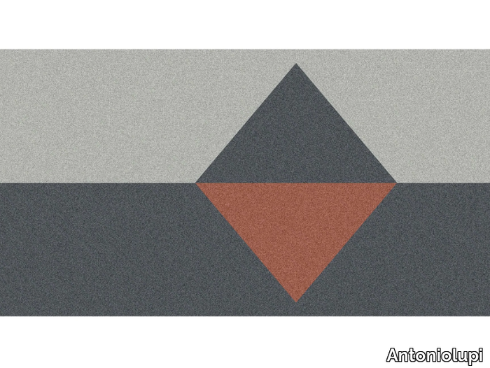 GEOMETRIE VOLANTI -GV42/52/46/56 - Rectangular bath mat with geometric shapes _ Antoniolupi