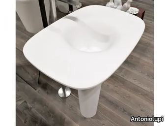 TUNNEL - Freestanding Cristalplant® washbasin _ Antoniolupi