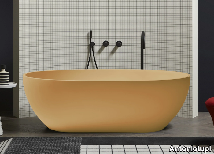 REFLEXMOOD - Freestanding oval Colormood bathtub _ Antoniolupi